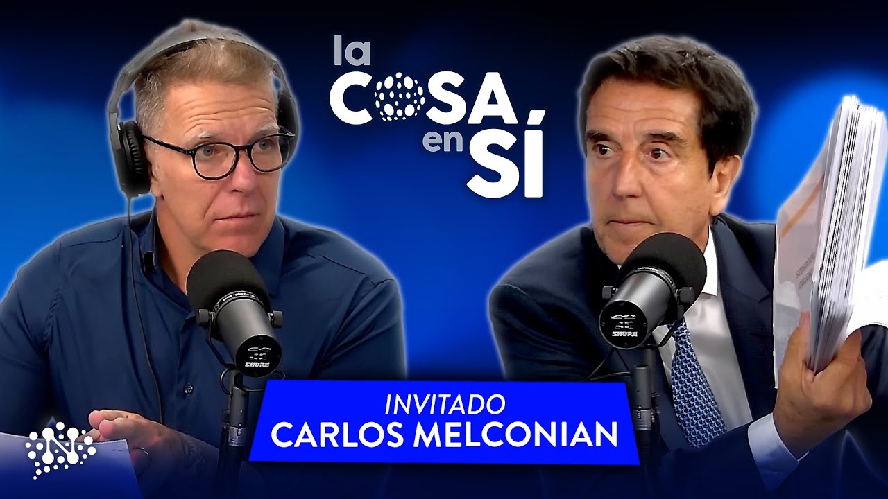 Carlos Melconian presenta su plan de economía con Alejandro Fantino | La Cosa en Sí - 05/09