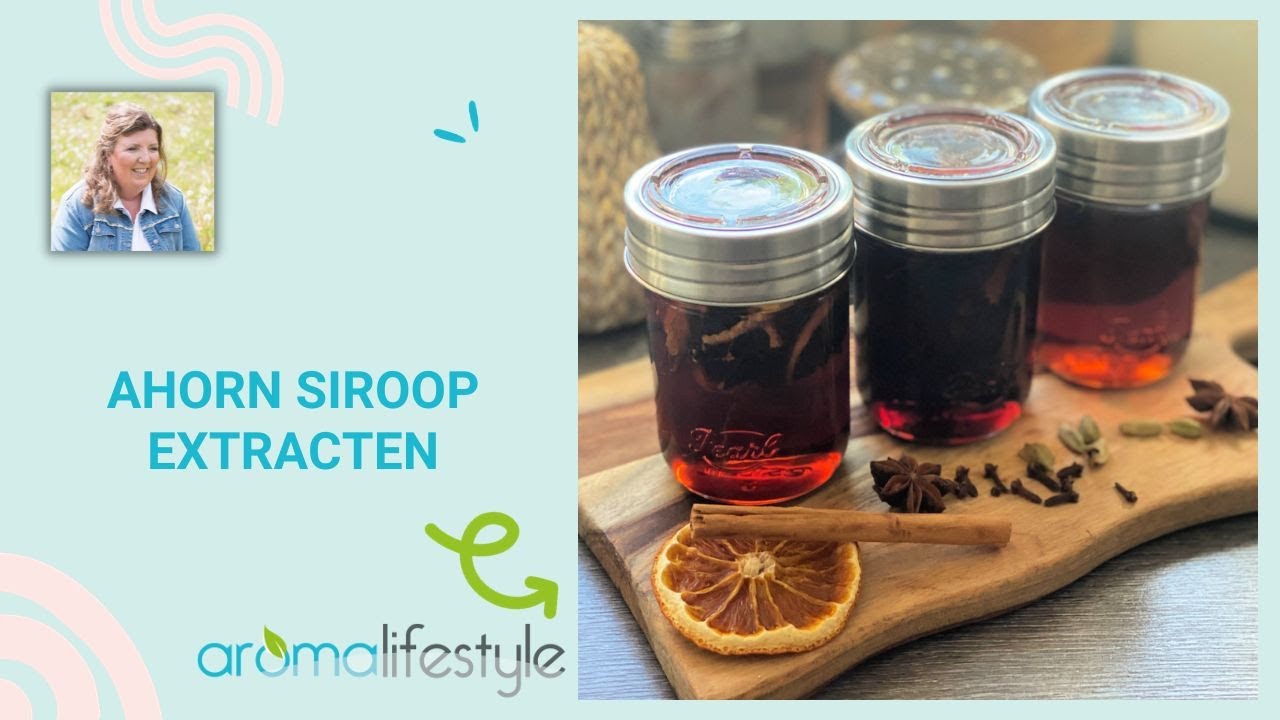 Maak je eigen pumpkin spice siroop en nog meer met deze lekkere ahorn siroop extracten!