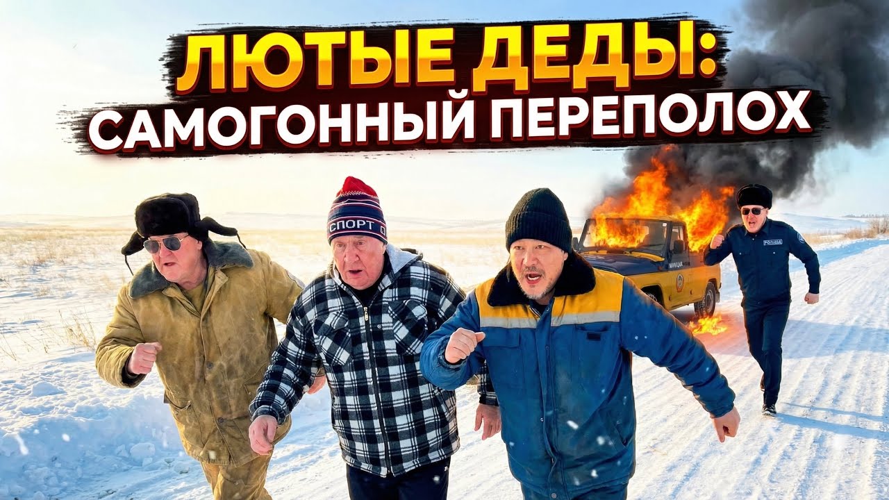 У НАС МЕНТ В САРАЕ / ЛЮТЫЕ ДЕДЫ/ САМОГОННЫЙ ПЕРЕПОЛОХ/ 4 ЧАСТЬ . КОМЕДИЯ. 2026