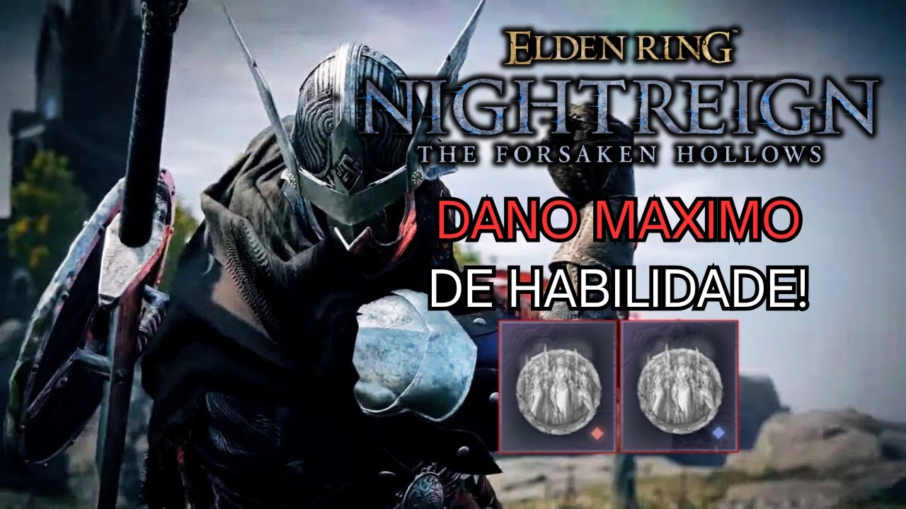 ESSA BUILD ESTÁ MUITO FORTE NO SELVAGEM!! ELDEN RING NIGHTREIGN SOLO RUN!! [LIBRA EVERDARK]