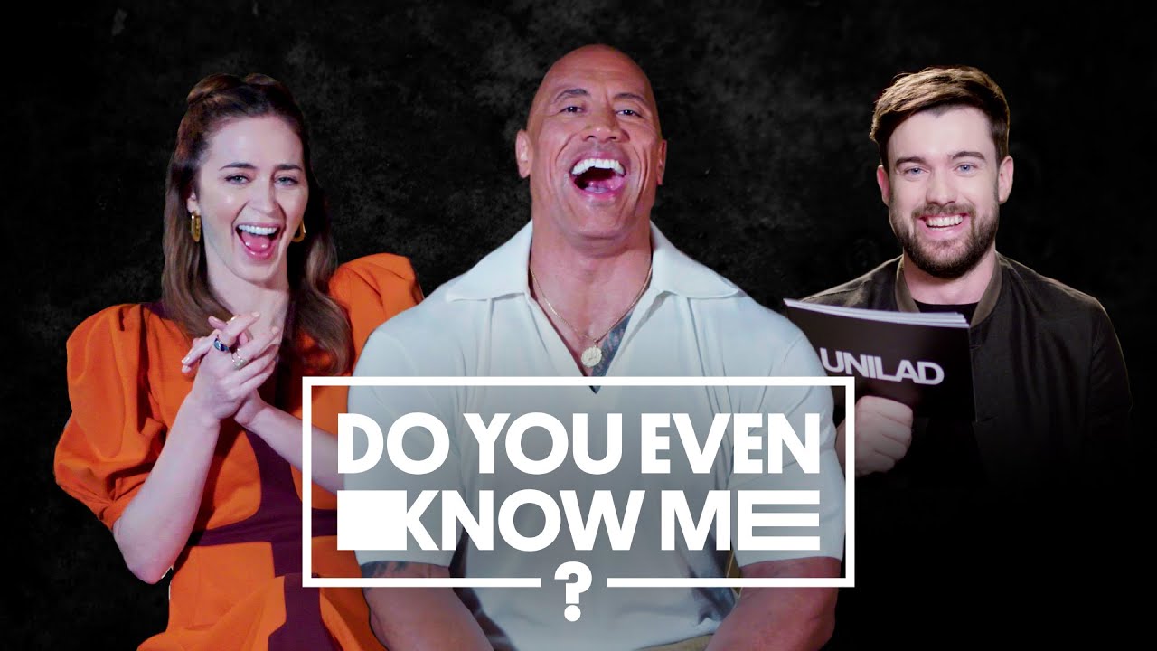 The Rock Can't Believe Emily Blunt's Phobia | Do You Even Know Me