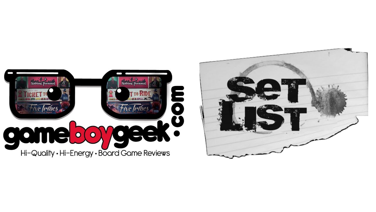 The Game Boy Geek's Set List (29-2016)
