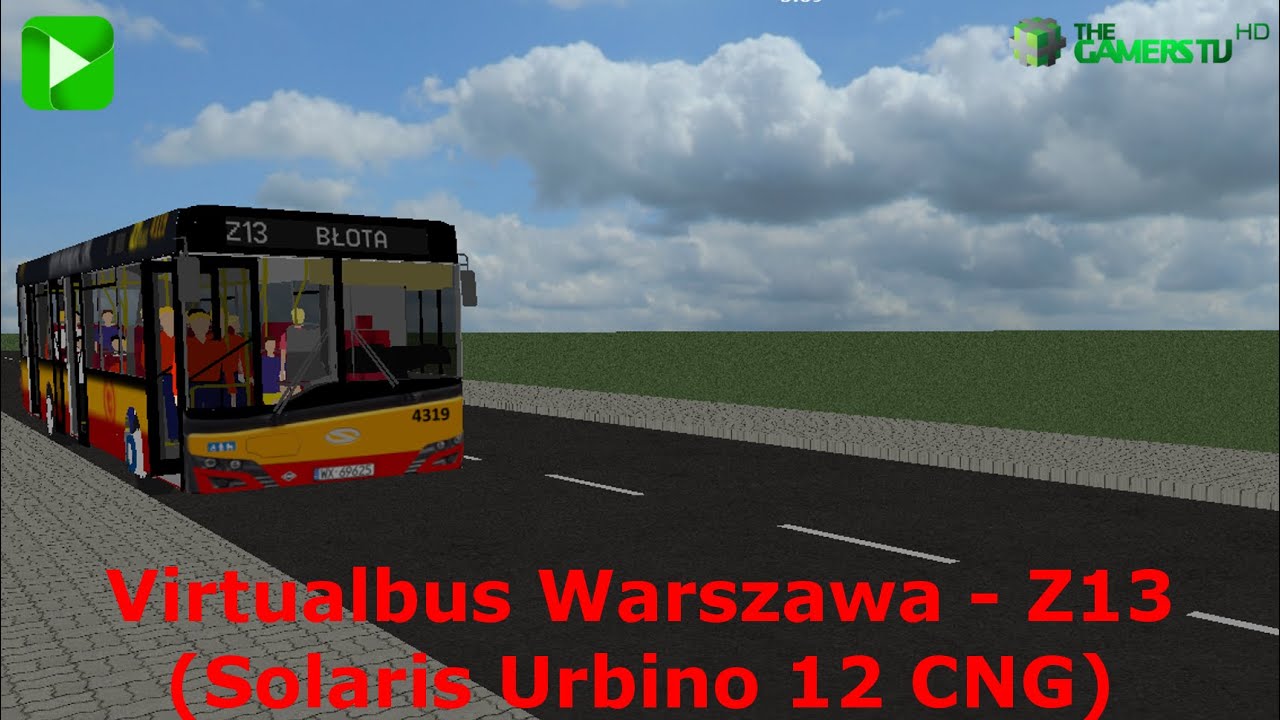 Virtualbus Warszawa - Z13 (Solaris Urbino 12 IV CNG #4319 + Zapowiedzi) | The Gamers TV