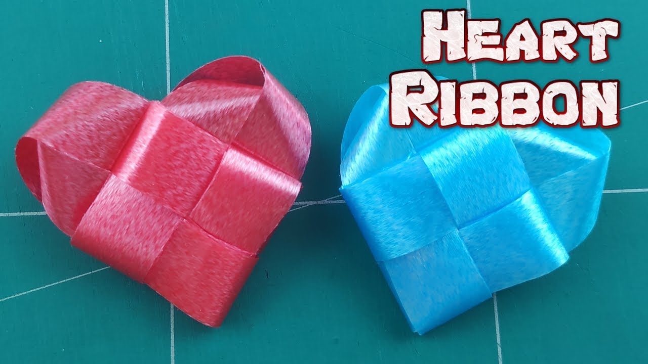 DIY Heart Ribbon Crafts Ideas | How to Make Ribbon Heart Tutorials | Origami Ribbon Craft