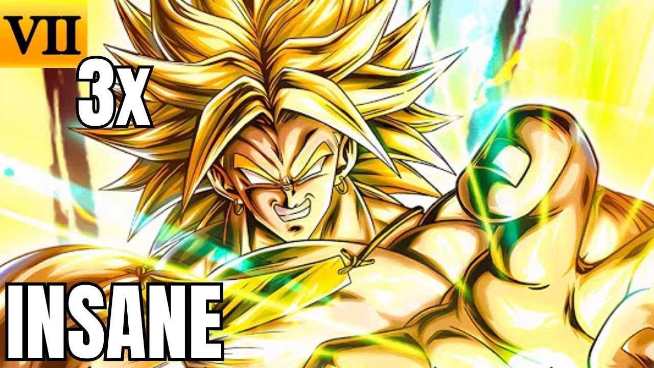 WOW!! LF SSJ BROLY DESTROYS EVERYTHING IN HIS PATH!? (Dragon Ball Legends Gameplay)