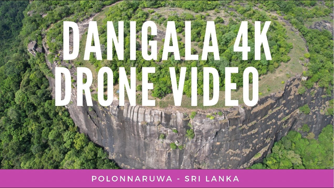 Danigala Rock | Alien Mountain | 4K Drone Video 🇱🇰
