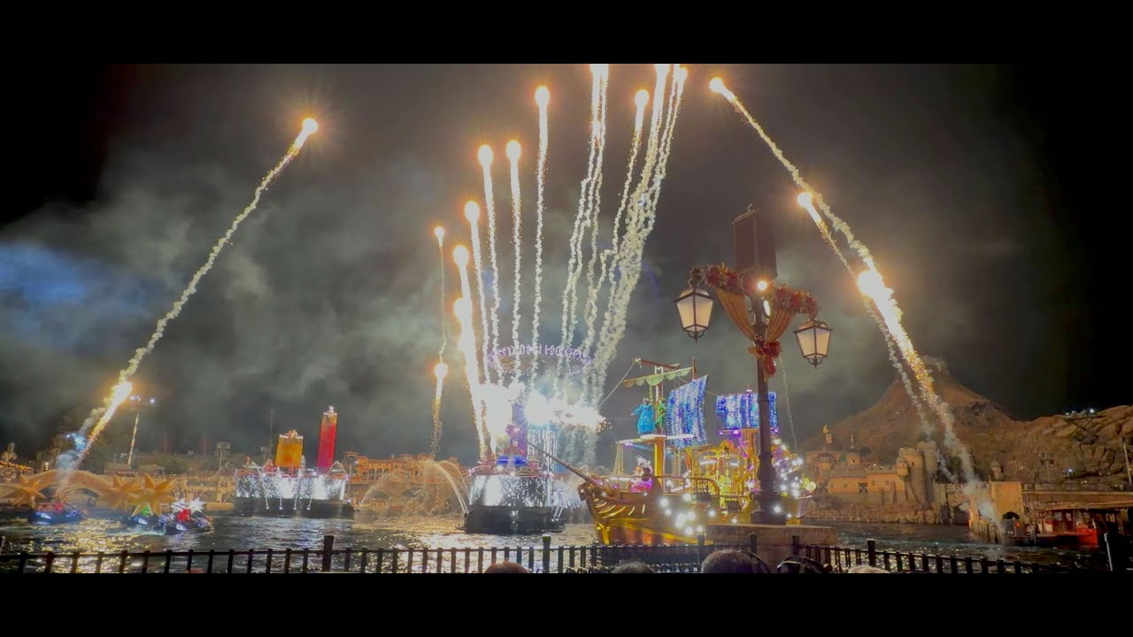 [東京ディズニーシー] 4K 堅信！～夢想之海～ ビリーヴ！～シー・オブ・ドリームス～（ハーバーサイドテラス）