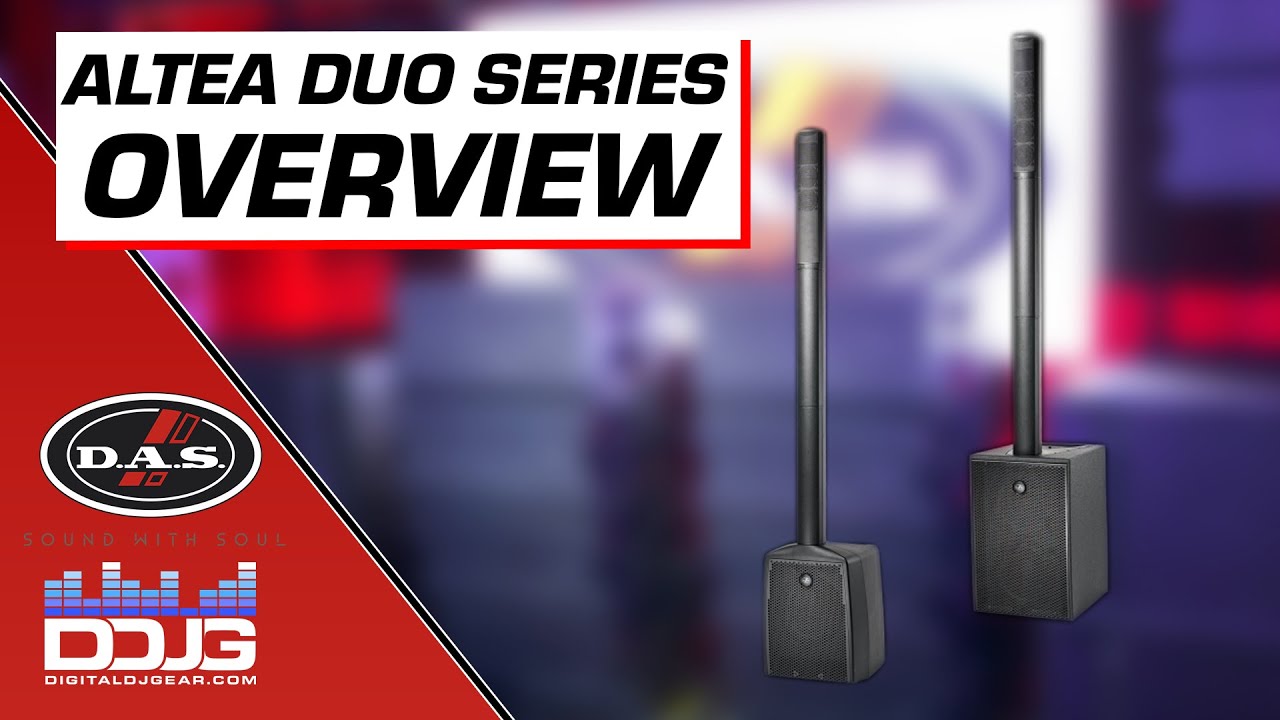 Brand New DAS ALTEA-DUO-10A and ALTEA-DU0-20A Column Speakers - Everything You Need to Know