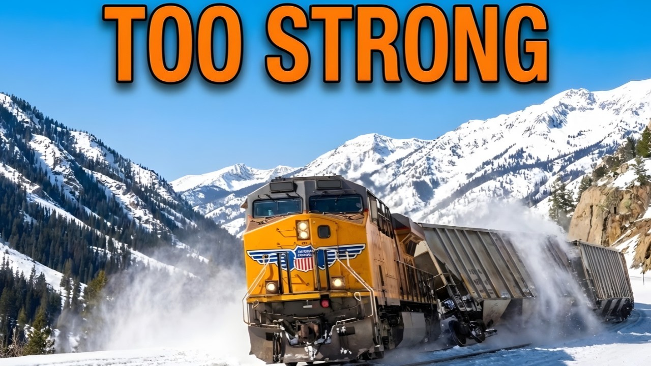 The Train Pulled Too Hard — How 15,000 Tons Of Steel Rips Itself Off The Mountain