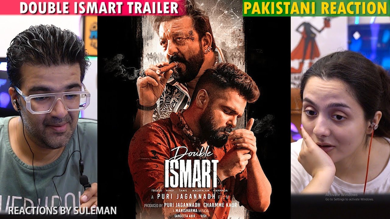 Pakistani Couple Reacts To Double ISMART | Hindi | Ram Pothineni | Sanjay Dutt | Puri Jagannah