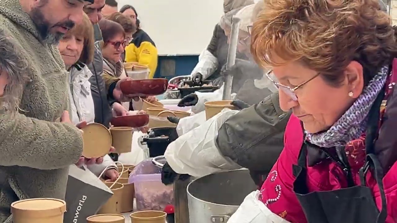 Repartiment d'escudella a Encamp