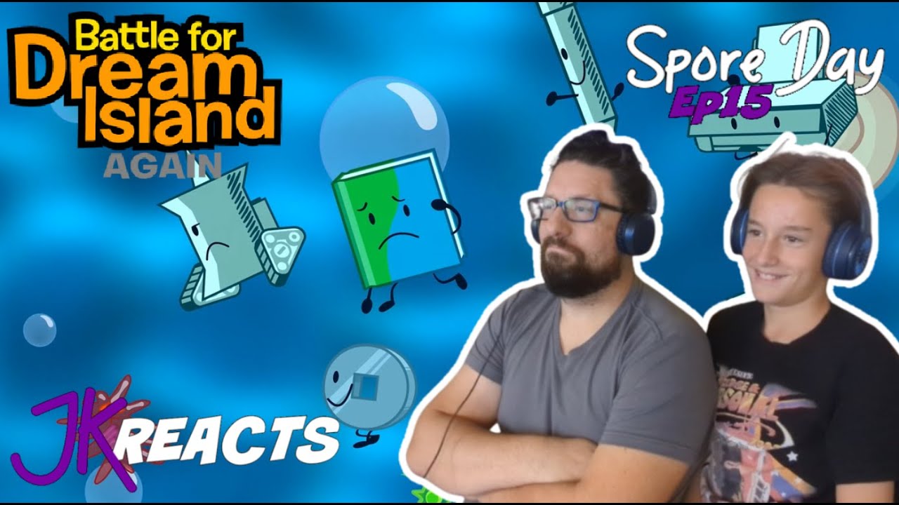 BFDIA Battle for Dream Island AGAIN REACTION Episode 15: Spore Day