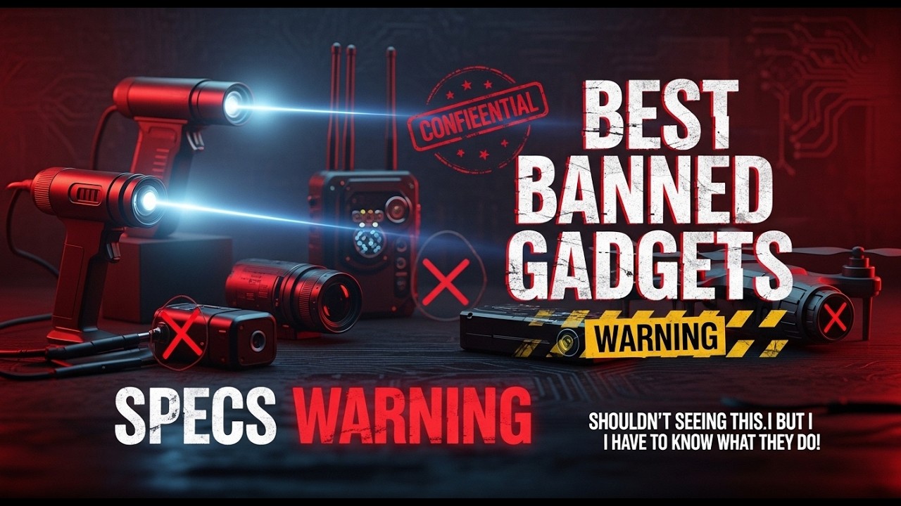 TOP 5 Best BANNED Gadgets 2026 | DO NOT Buy These Gadgets!