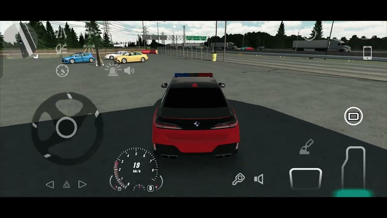 Bmw 7 SeriesV12 Top Speed Test in Car Parking Multiplayer #youtube#viral  #cargames  #youtubeshorts 