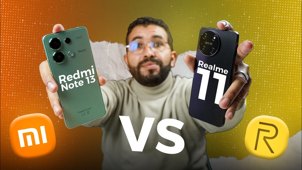 اكثر مقارنة مطلوبة بين realme 11 vs Redmi Note 13🔥🔥
