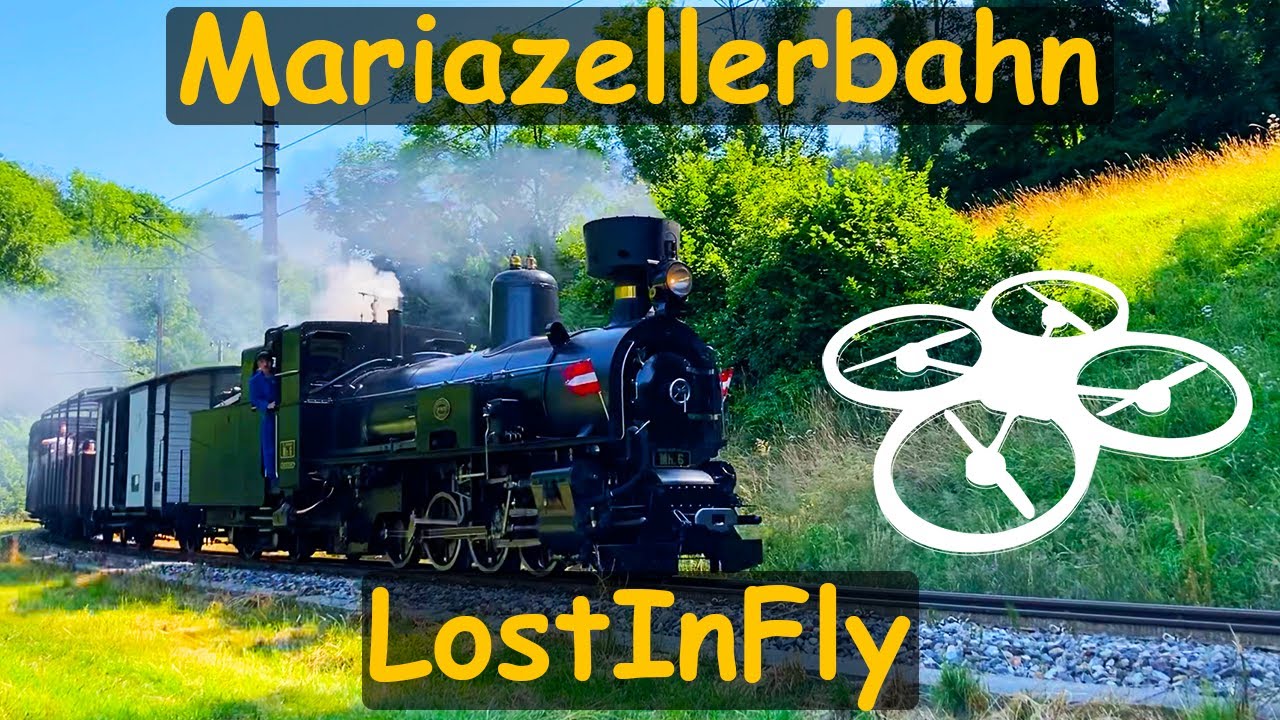Steamtrain on the Mariazellerbahn Austria | 4k FPV Cinematic