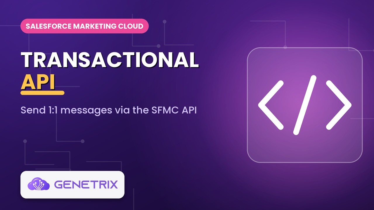 Salesforce Marketing Cloud Transactional Messaging API Demo