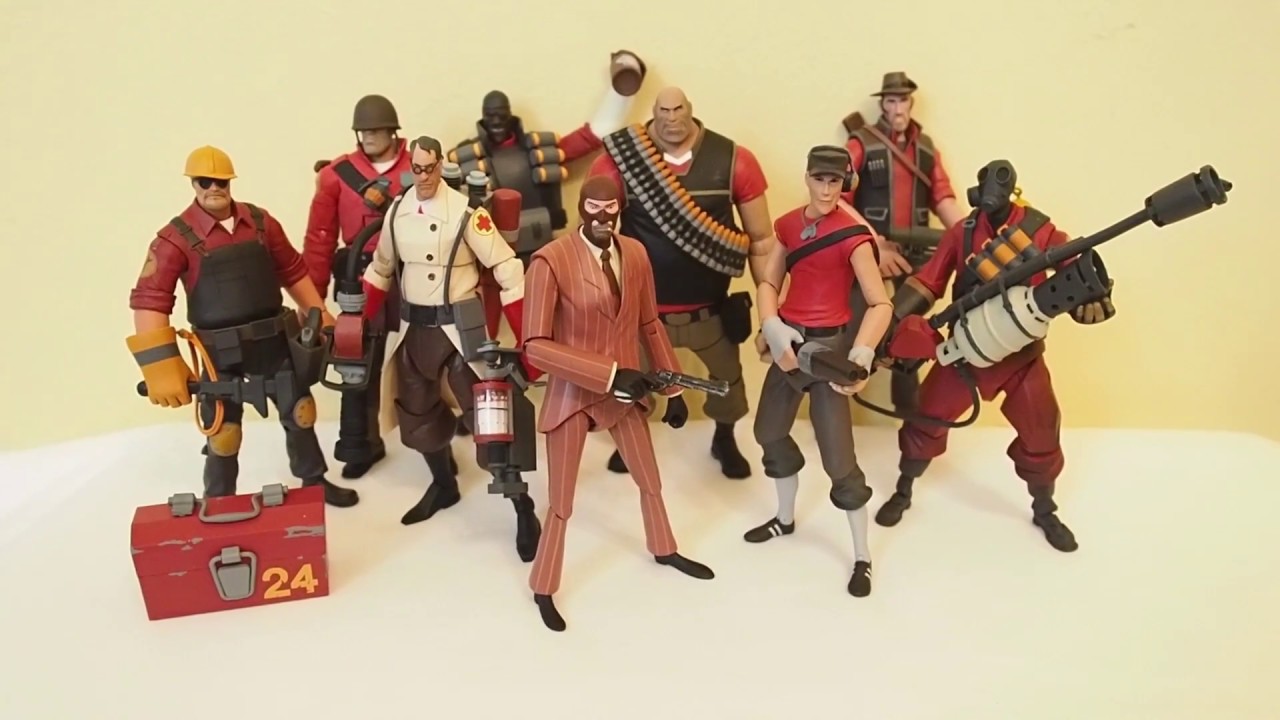 Коллекция фигурок NECA Team Fortress 2