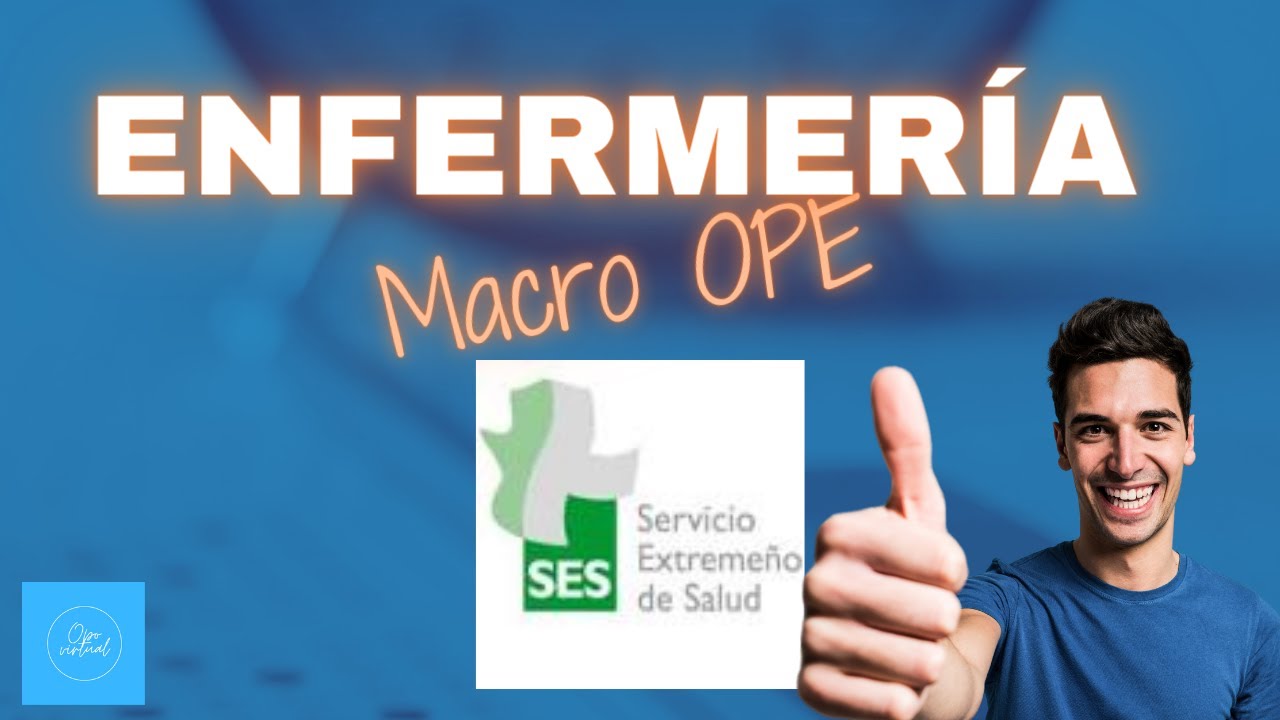 Examen OPE Enfermer&iacute;a EXTREMADURA 💚 OPE SES 2019