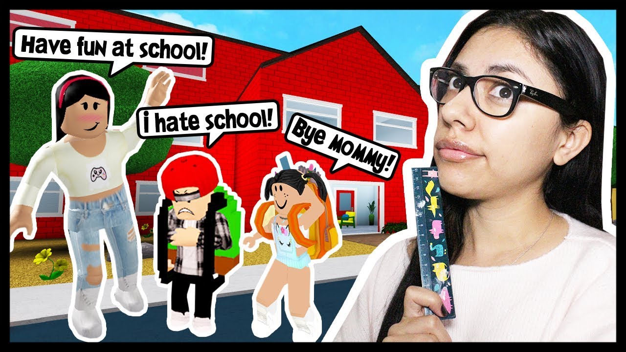 MY KIDS FIRST DAY OF SCHOOL! - Roblox Rolepay - Bloxburg