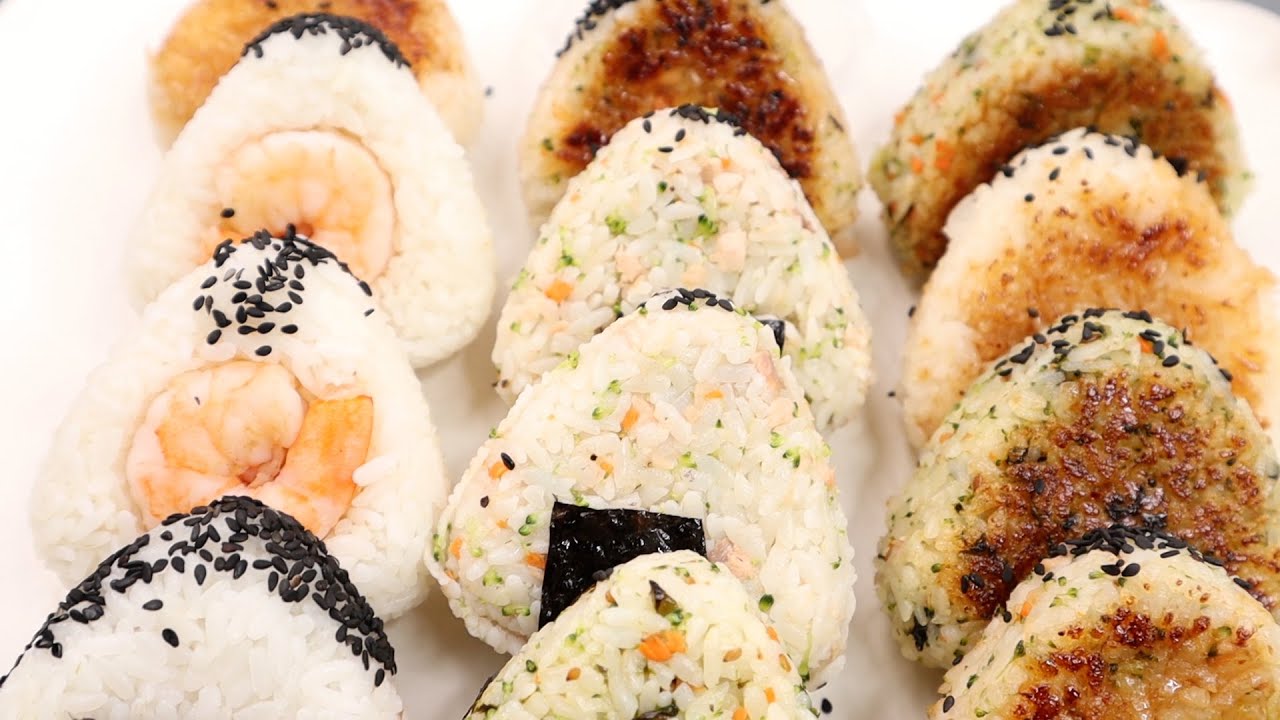 Onigiri Rice Balls 6 款好吃的饭团