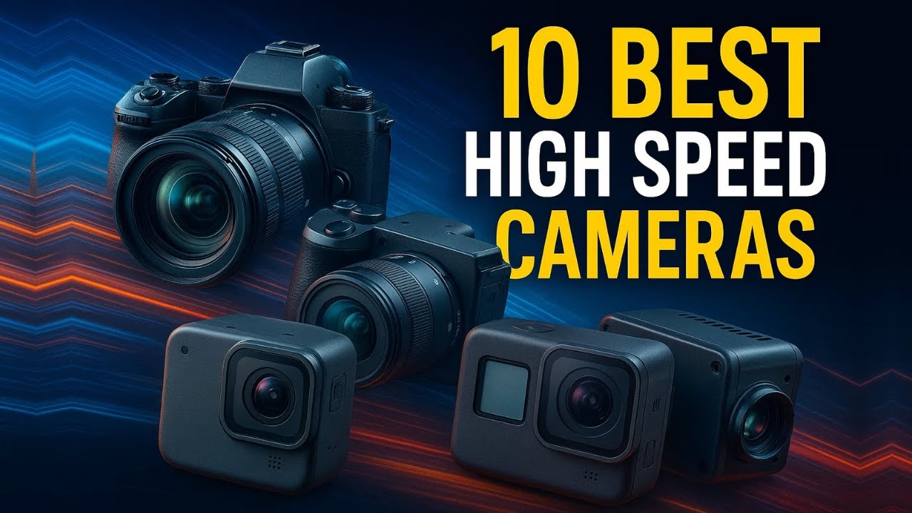 10 Best High-Speed Cameras in 2025  | Capture Every Split Second in 4K