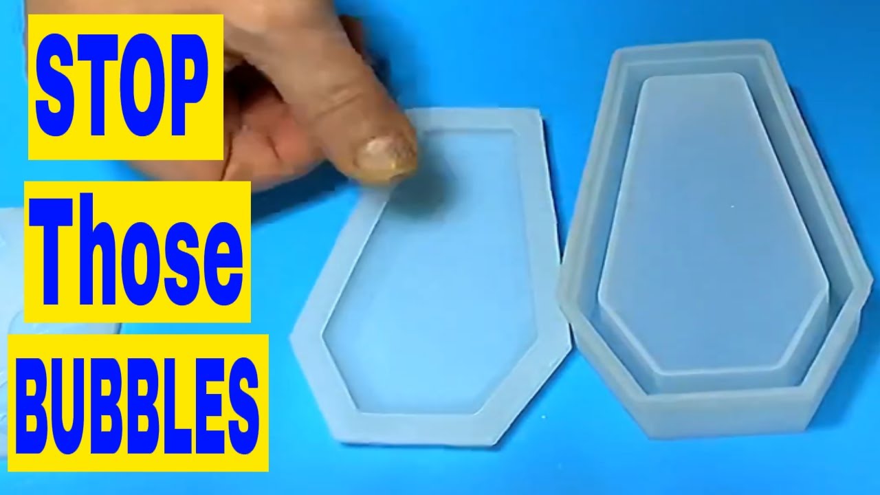 STOP BUBBLES Spoiling The Edges of Your Resin Casting - No Pressure Pot