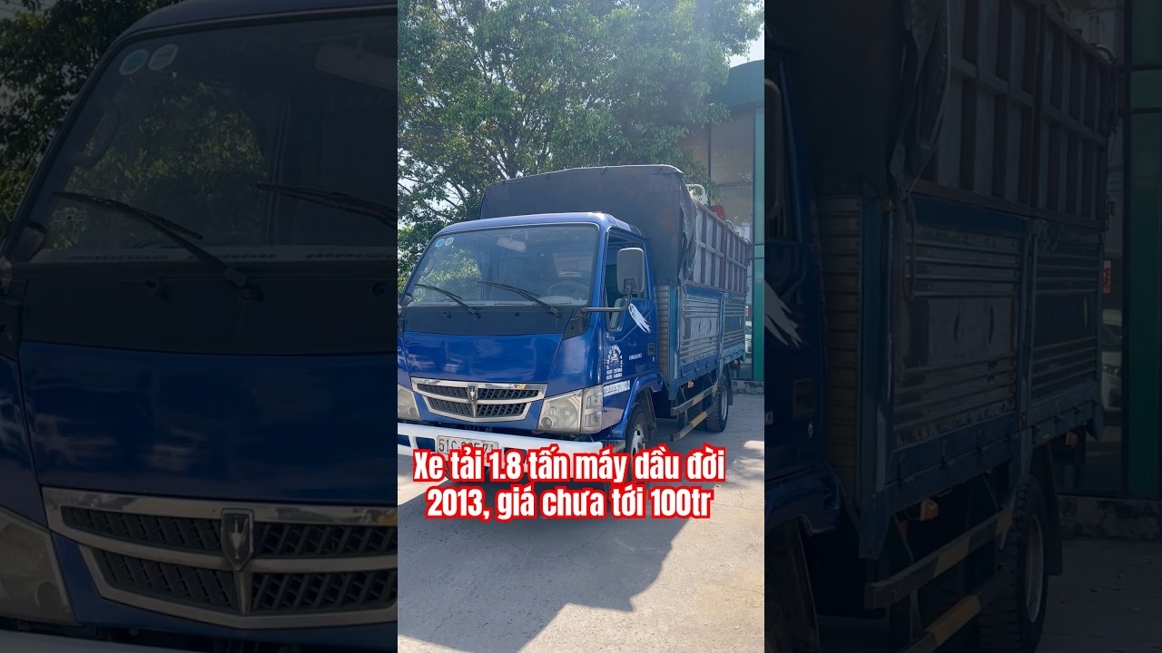 Chưa tới 100tr c&oacute; ngay xe tải cũ Vinaxuki m&aacute;y dầu đời 2013. Tải 1.8 tấn, th&ugrave;ng d&agrave;i 4m3