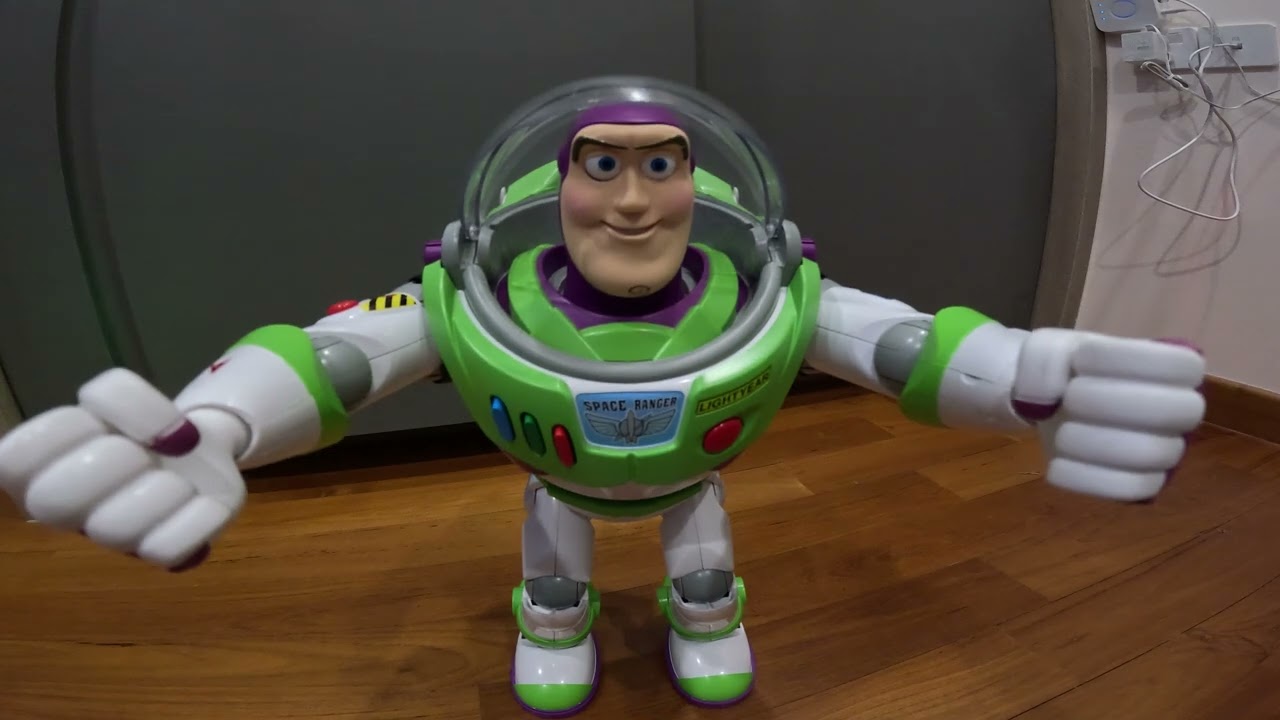 Buzz Lightyear Toy Story Robosen voice commands review
