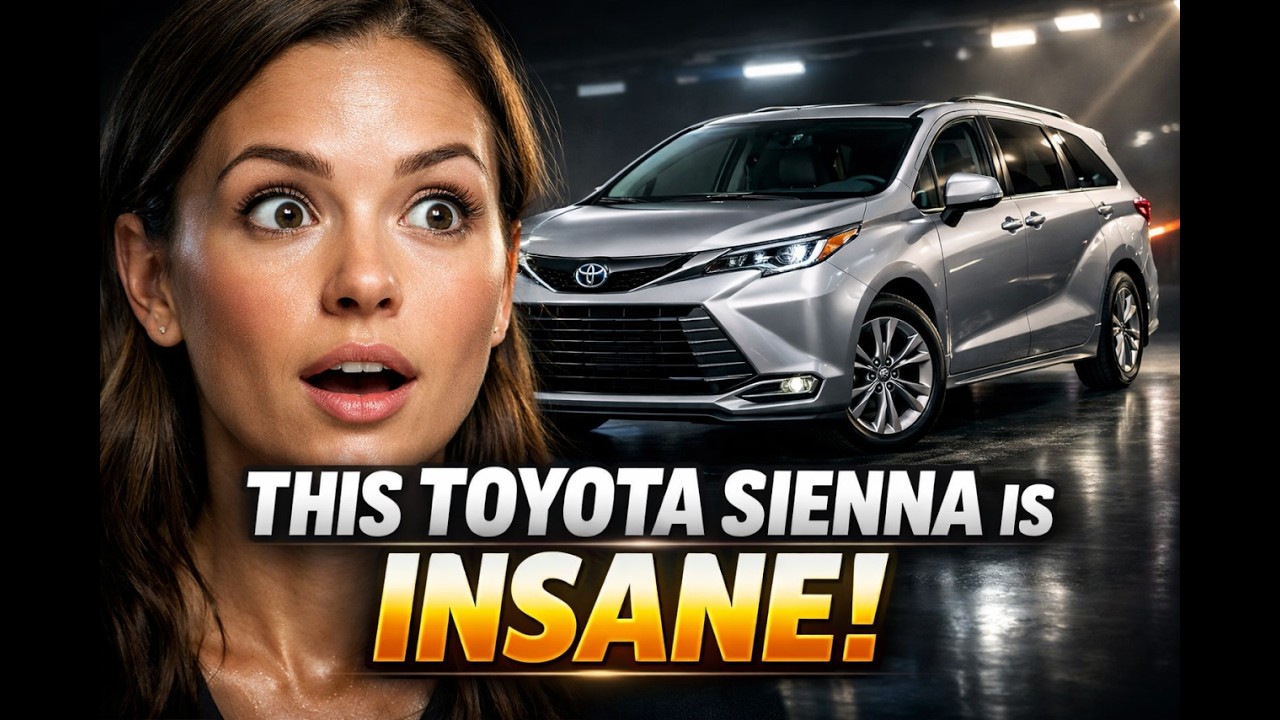 Toyota Sienna REVEALED: This Family Minivan Is Smarter Than You Think!