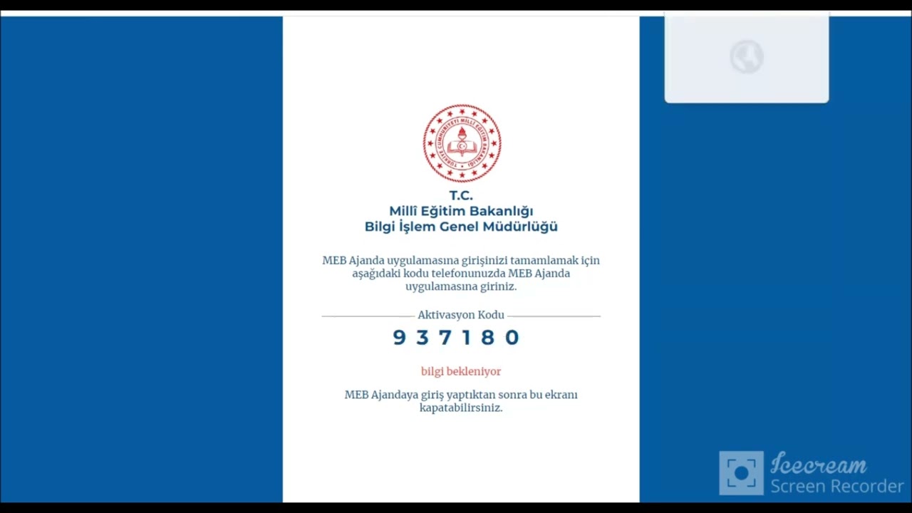 meb ajanda aktivasyon kodu nedir nasıl girilir kurulumu nasıl yapılır