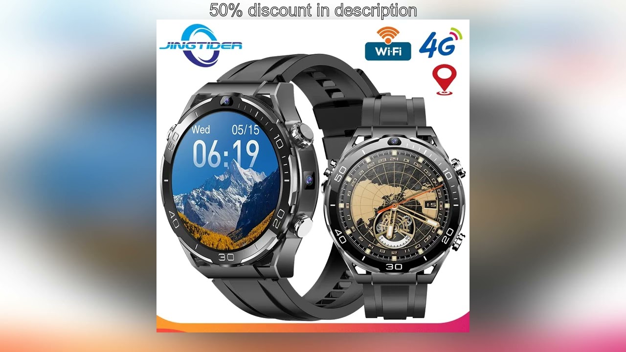 Latest Products You Must Know!&nbsp;#NEW JingTider JT7 MTK6762 Octa Core 4G LTE Smart Watch Men 1.508
