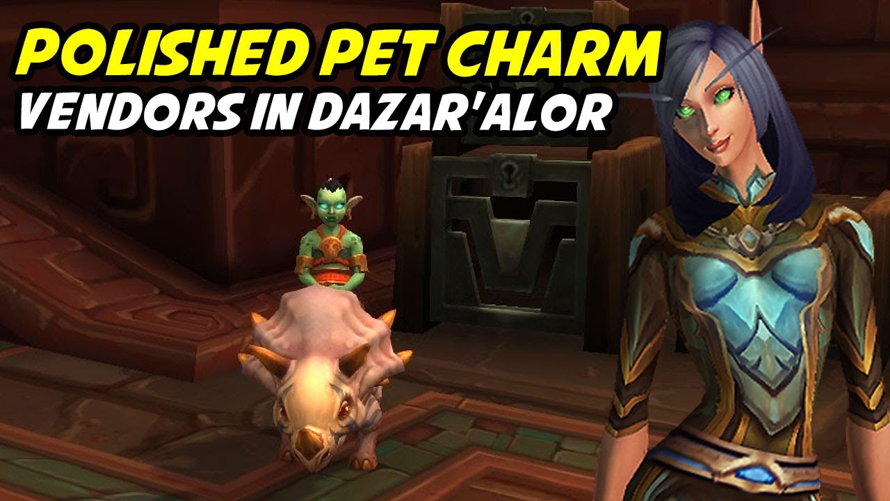 Happy Holaua - Polished Pet Charm Vendors in Horde City