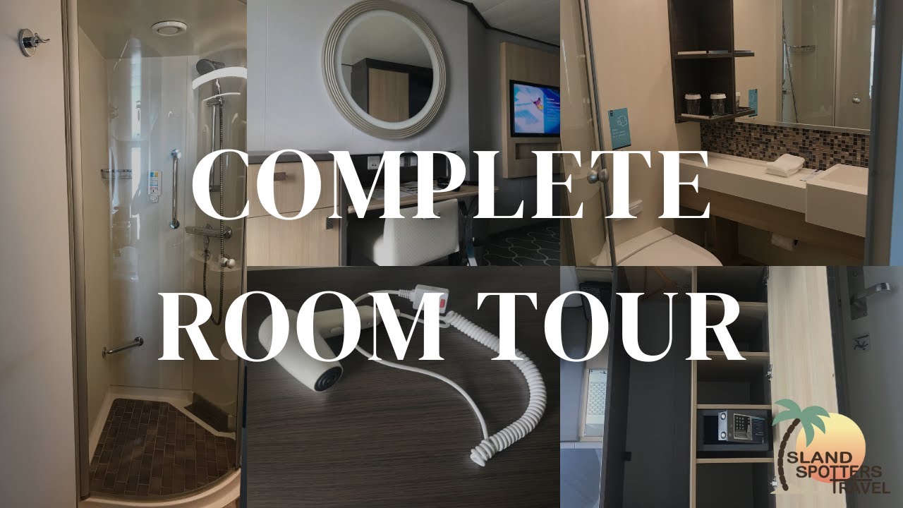 Harmony of the Seas  Complete Balcony Room Tour 9706