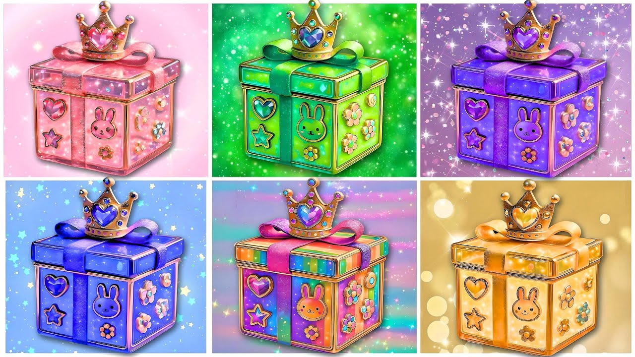 Choose Your Gift 😂😍😭 6 Gift box challenge