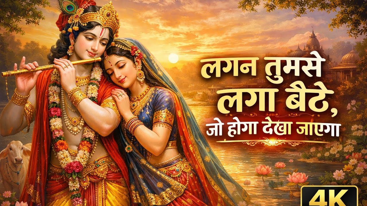 lagan tumse laga baithe | लगन तुमसे लगा बैठे | Radha Krishna Bhajan | Latest Krishna Bhakti Song