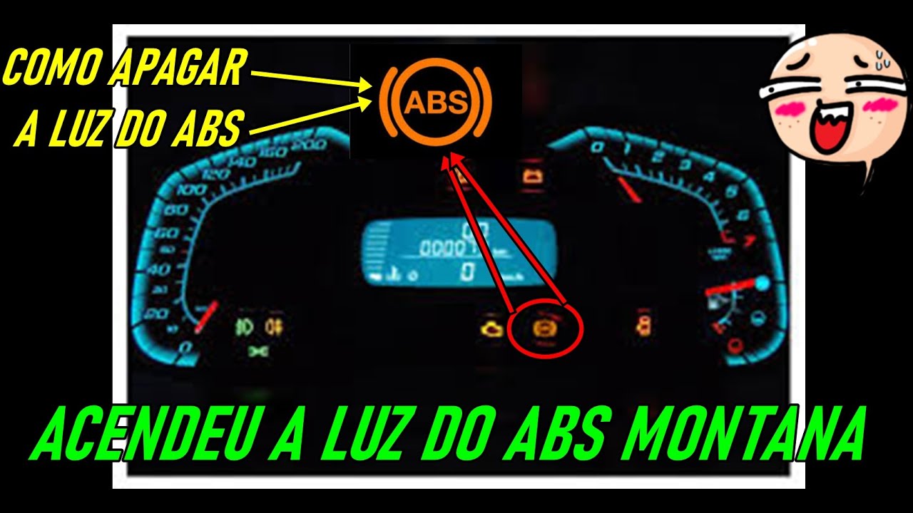 CARLOS - LUZ DO ABS ACESA ? A LUZ DO ABS NÃO APAGA MONTANA 1.4 . SAIBA O POR QUE ?