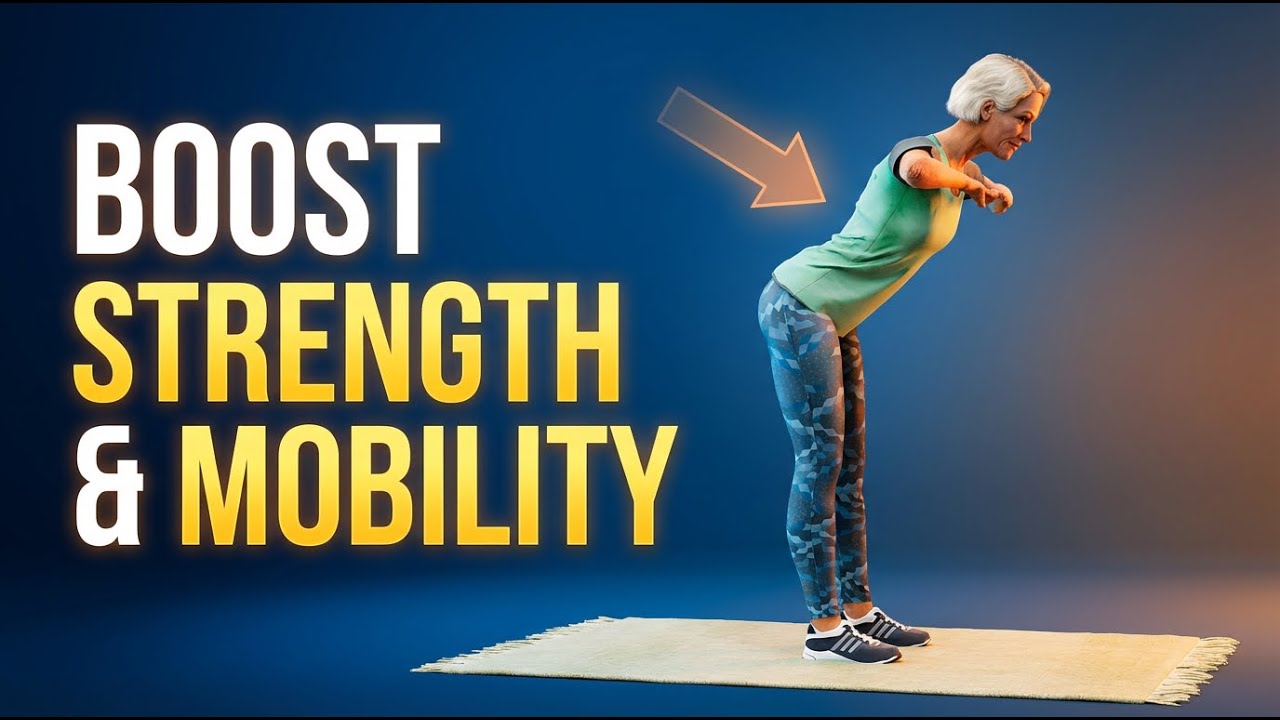 20-Min Supported Workout for Seniors | Boost Strength & Mobility
