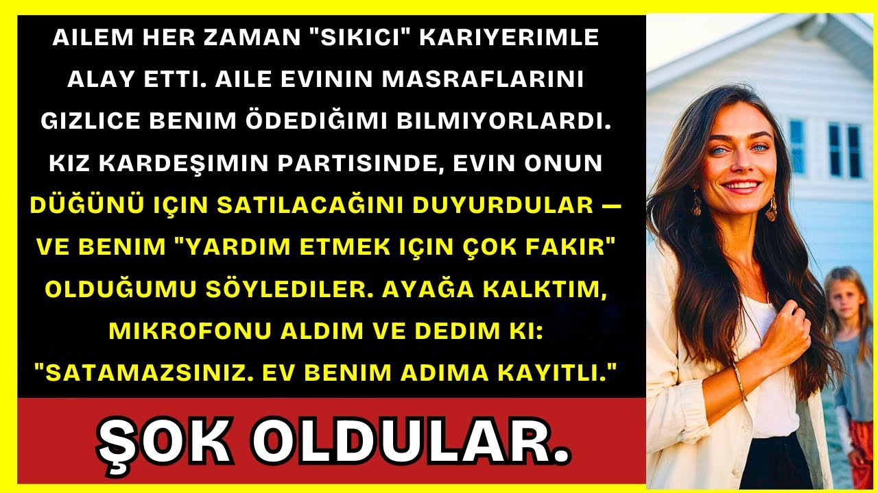 Ailem Kariyerimle Alay Etti, Sonra Gizlice Sahibi Olduğum Evi Satmak İstedi...