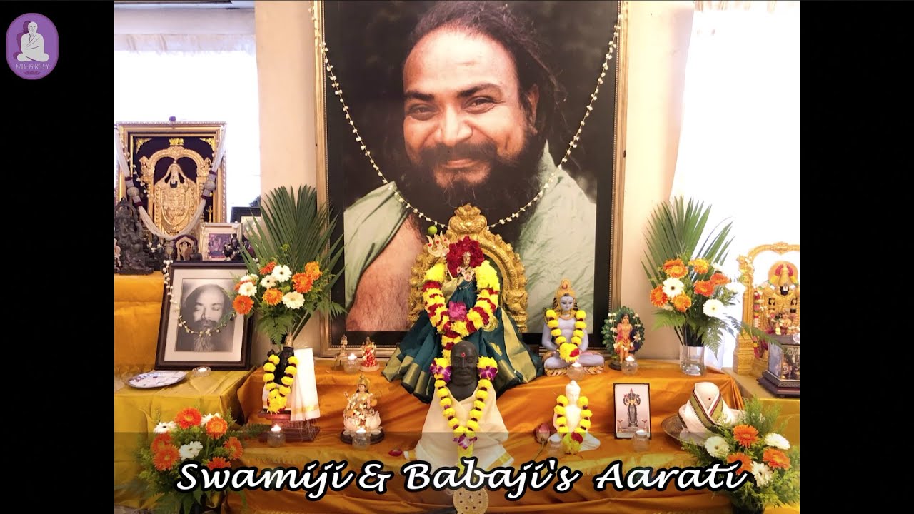 Aarati for Swamiji and Babaji