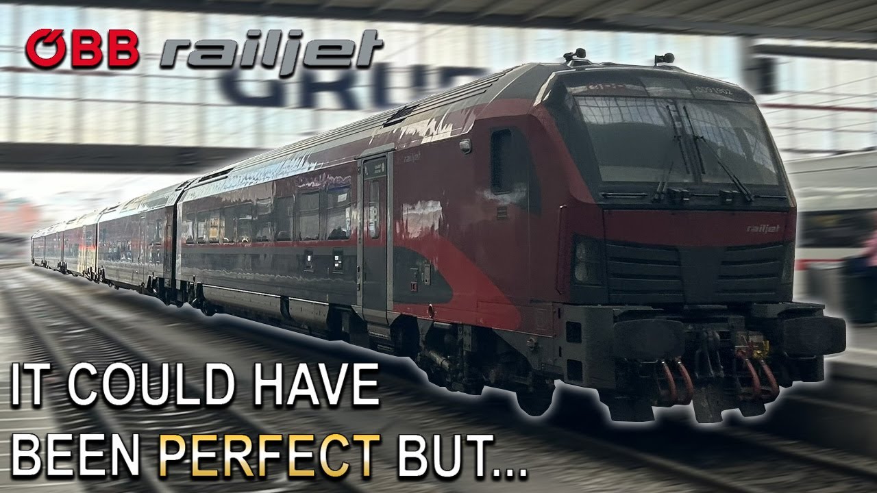 7 ЧАСОВ через Альпы на НОВОМ Railjet компании ÖBB из Италии в Германию!