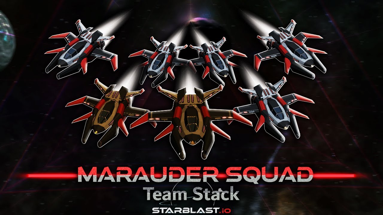MARAUDER SQUAD ft. STACK ( Starblast.io )