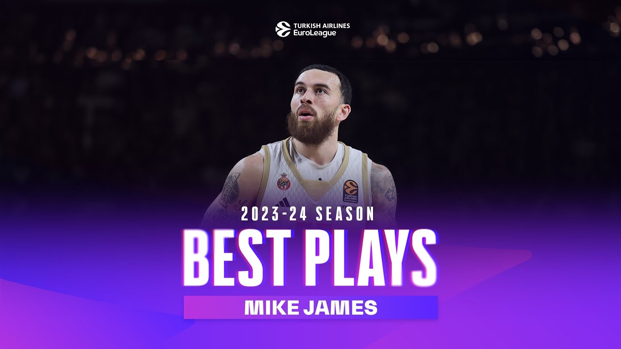 MVP UNBELIEVABLE Skills and DOMINANCE | Mike JAMES I EuroLeague HIGHLIGHTS 2023-24