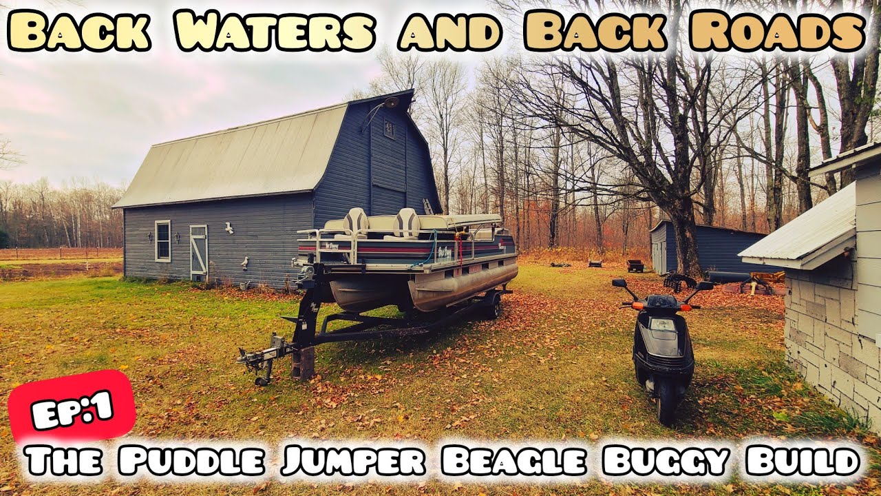 Ep:1 A Small Budget Shanty Boat Anyone Can Build | The Puddle Jumper