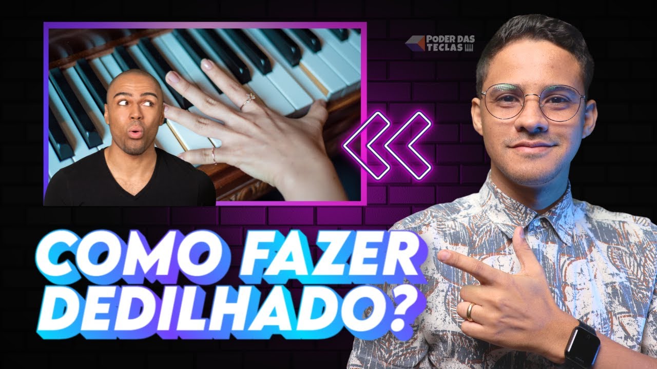 Como fazer dedilhado no teclado?