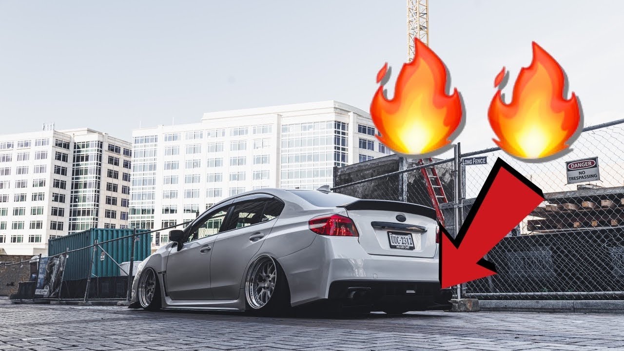 The Best Rear Diffuser For 2015+ WRX