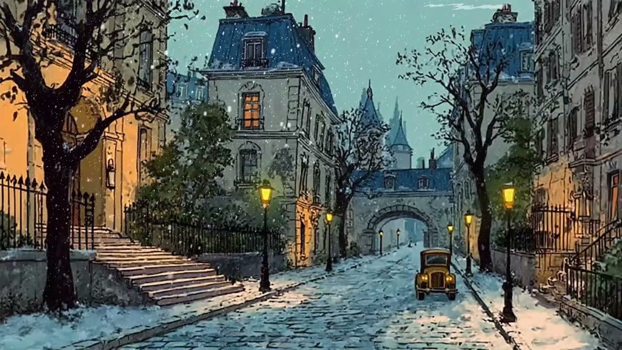 disney oldies playing in another room | 1930s dream winter | relax, study, sleep