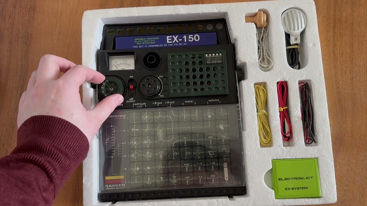 Denshi-Gakken Electroni-Kit EX-System - EX-150 - Experiment 45