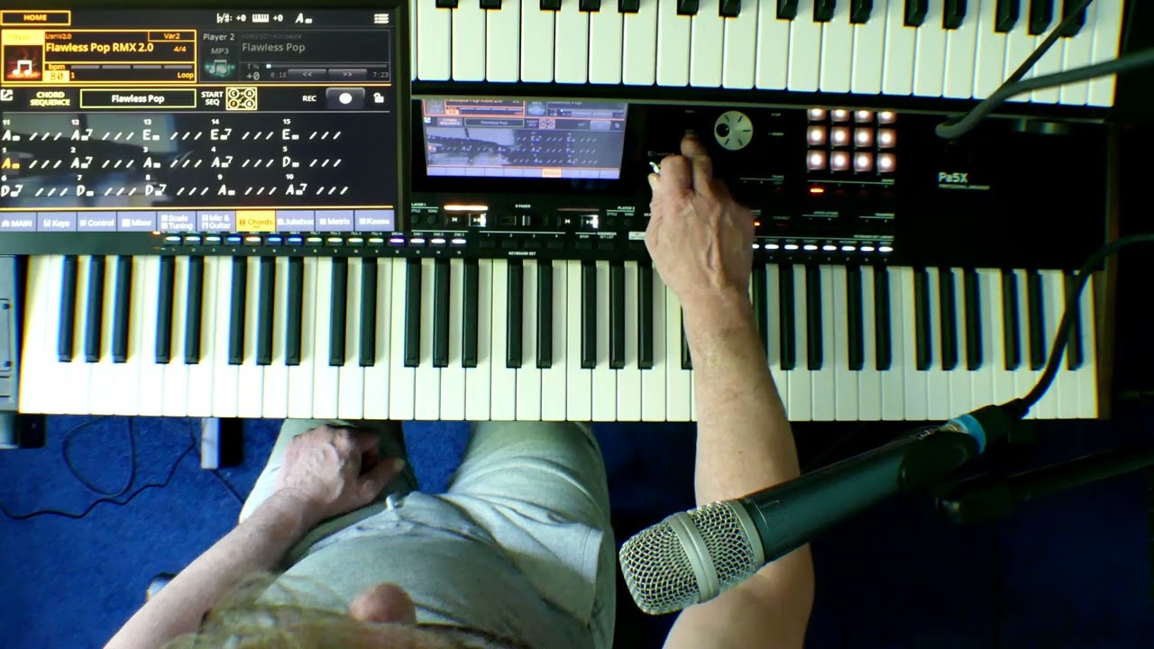 Den Chord-Sequenzer des KORG Pa5x für die Aufnahme im Recording Studio nutzen