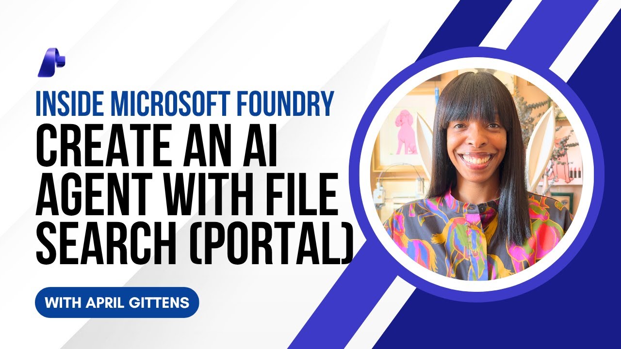 Создание ИИ-агента с поиском файлов в Microsoft Foundry (портал)